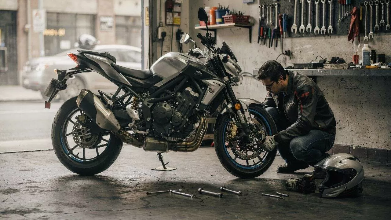 Escute sua moto: o ruído seco que quase sempre avisa problema sério