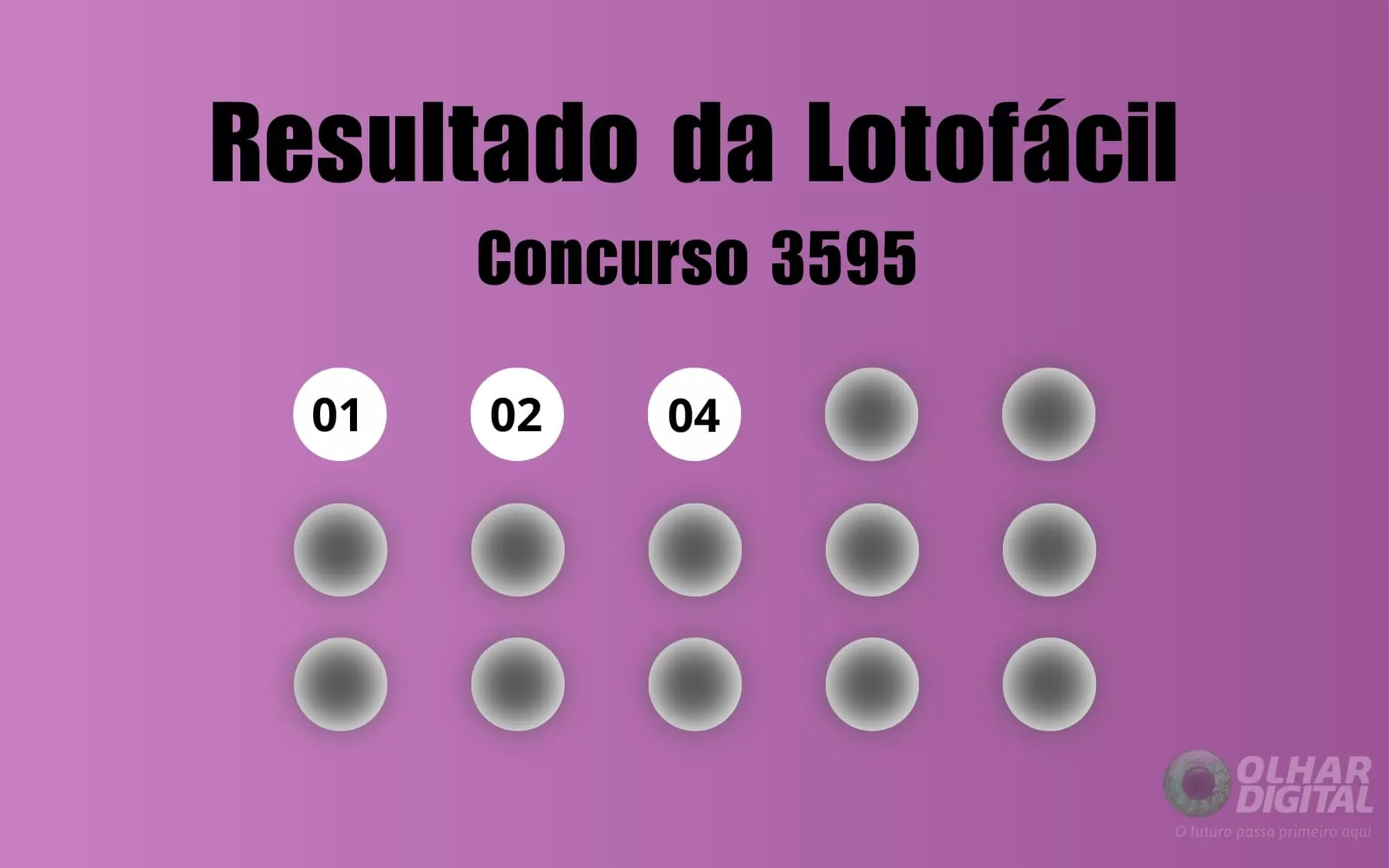 Resultado da Lotofácil de hoje: veja números e ganhadores do concurso 3595 (sexta, 23/01)