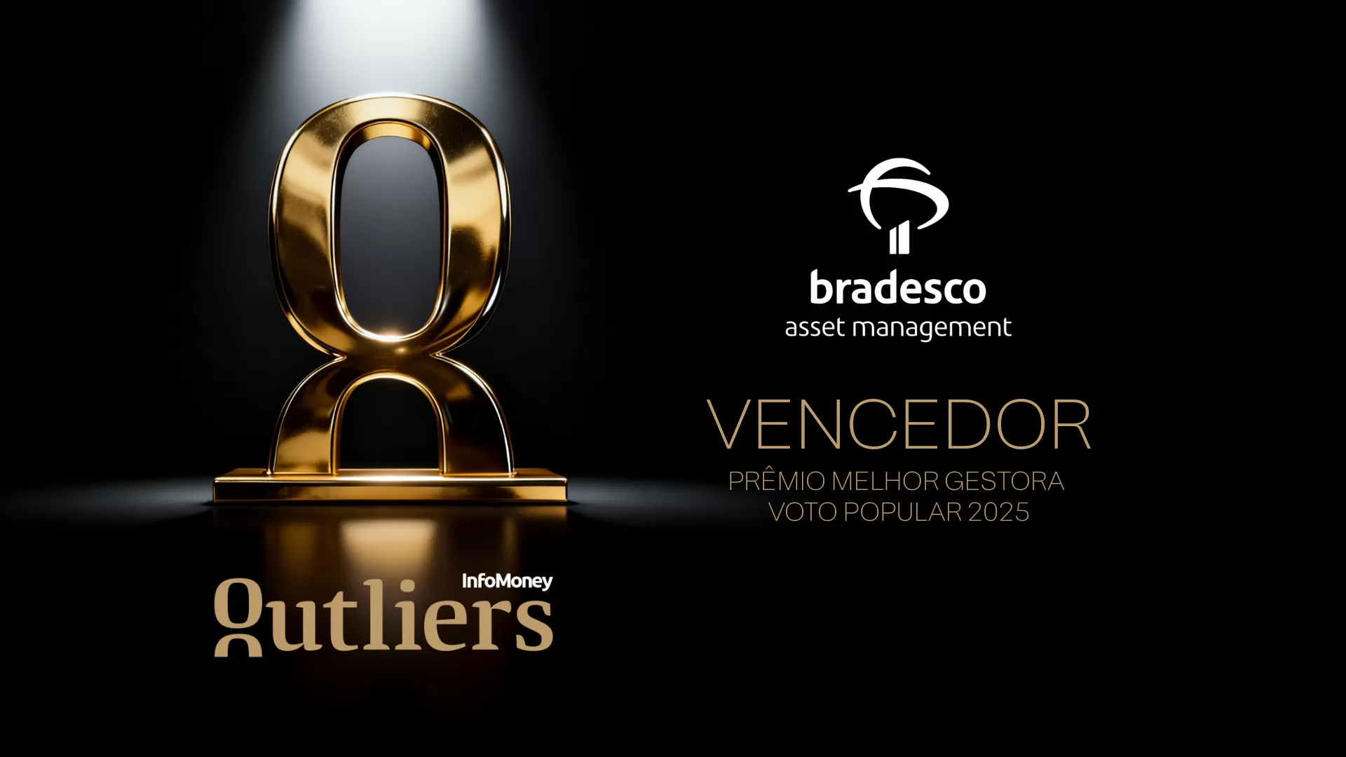 Outliers InfoMoney: Bradesco Asset conquista prêmio de Melhor Gestora no voto popular