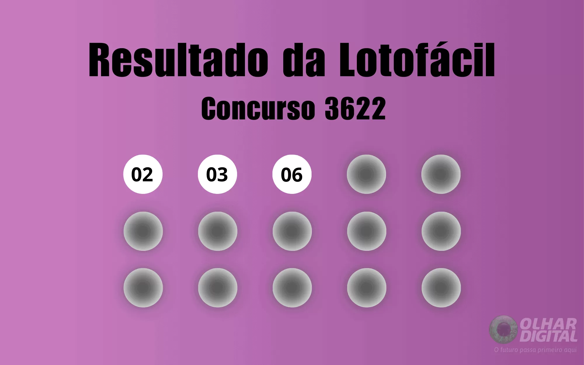 Resultado da Lotofácil de hoje: veja números e ganhadores do concurso 3622 (quinta, 26/02)