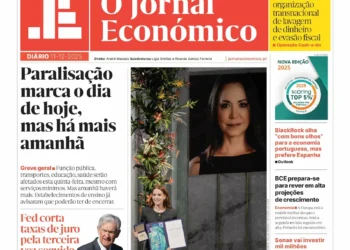 A primeira página do Jornal Económico de 11 de dezembro