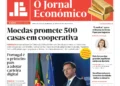 A primeira página do Jornal Económico de 26 de janeiro